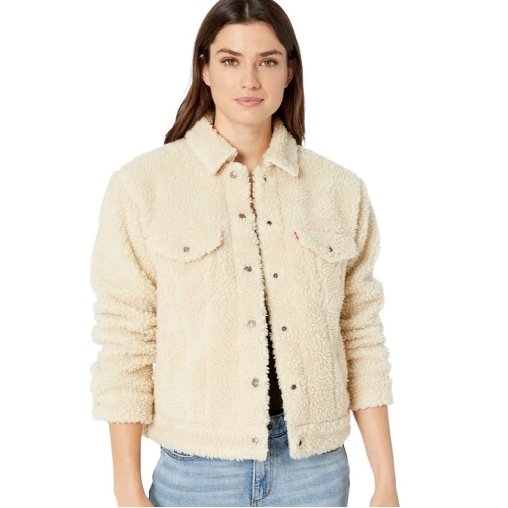 Levi’s Premium Ex-Boyfriend AO Sherpa Jacket - NWOT